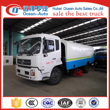 Dongfeng kingrun 4x2 Straße Kehrmaschine / Kehrmaschine mit 10cbm Kapazität zum Verkauf